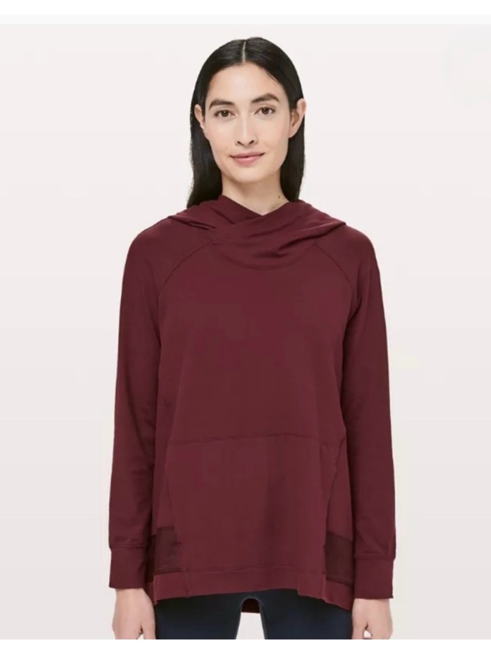lululemon athletica Women's Burgundy Hooded Pullover